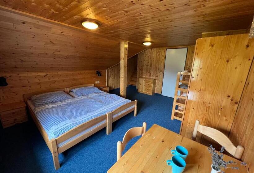 اتاق استاندارد چهار تخته, Bílá Labuť Horský Hotýlek