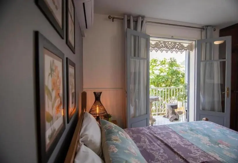 اتاق استاندارد با بالکن, 1a Chambres Et Appartements Au Calme Centre St Denis Barachois
