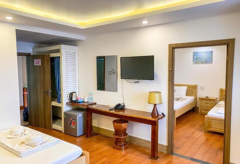 اتاق خانوادگی, Khách Sạn Vườn Cau & Khu Vui Chơi Giải Trí Sala