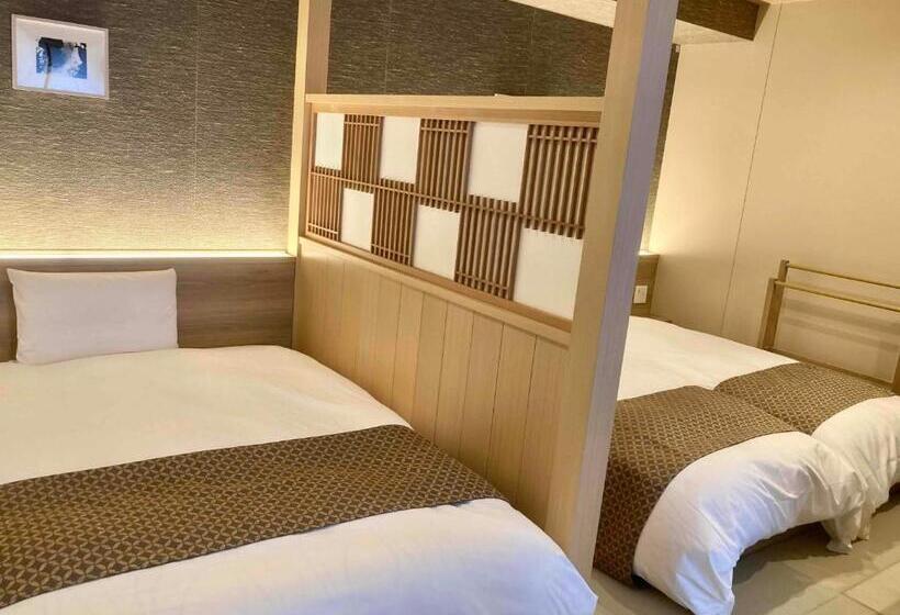 חדר דלוקס לארבעה, Dormy Inn Premium Ginza