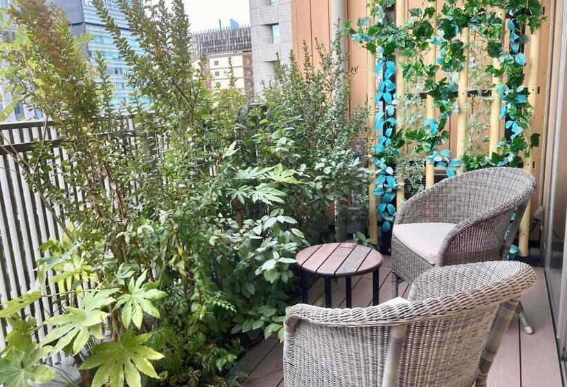 חדר דלוקס לארבעה, Dormy Inn Premium Ginza