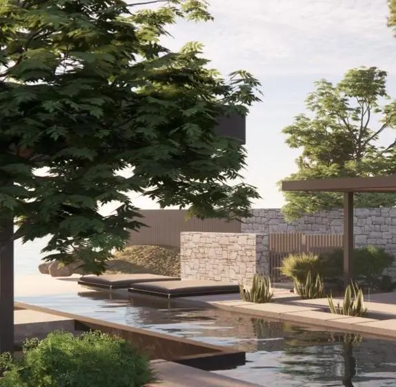Villa 1 Makuuhuone, One&only Aesthesis, Athens