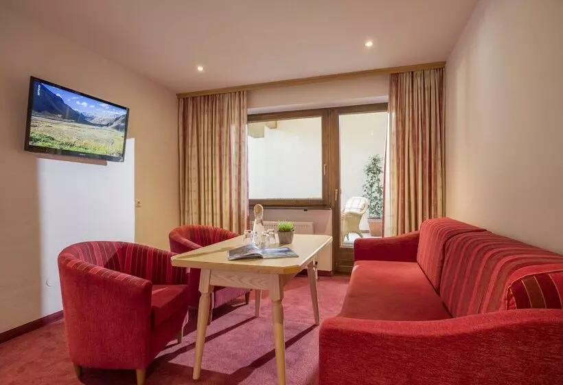 エコノミー４人部屋, Alpenhof Hotel Garni Suprême