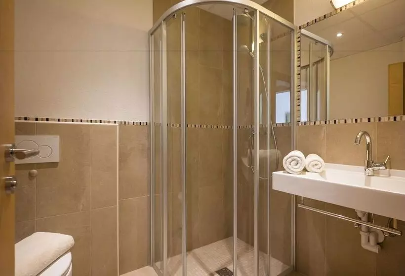 エコノミー４人部屋, Alpenhof Hotel Garni Suprême