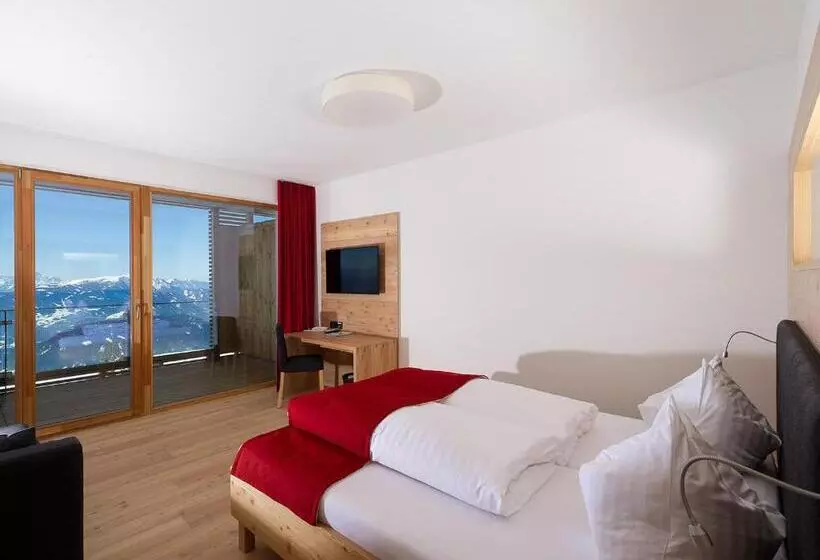 اتاق استاندارد با چشم‌انداز کوهستان, Alpinhotel Pacheiner