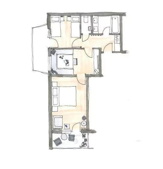 2 Bedrooms Apartment Lake View, Attersee