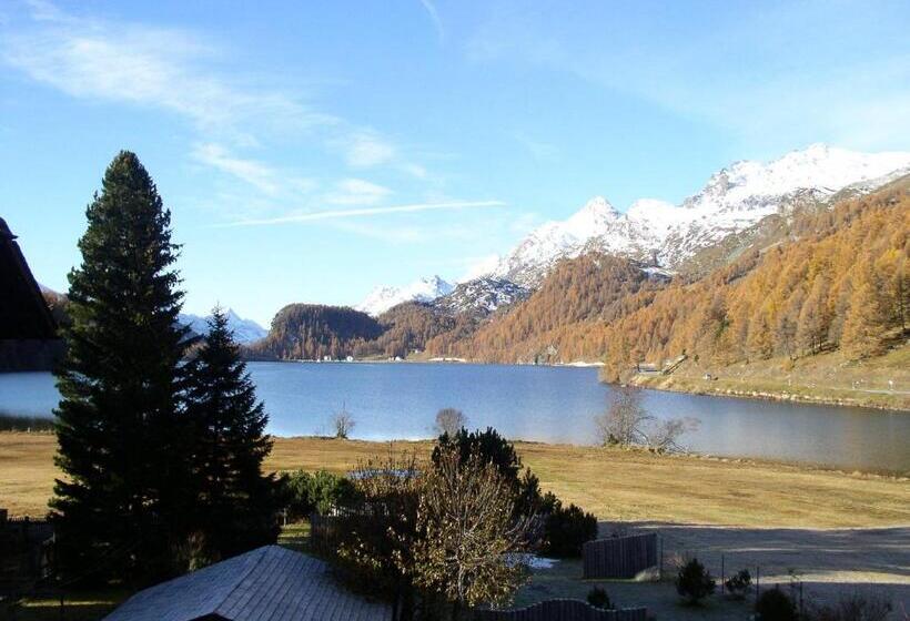 带阳台套房, Chesa Grischa