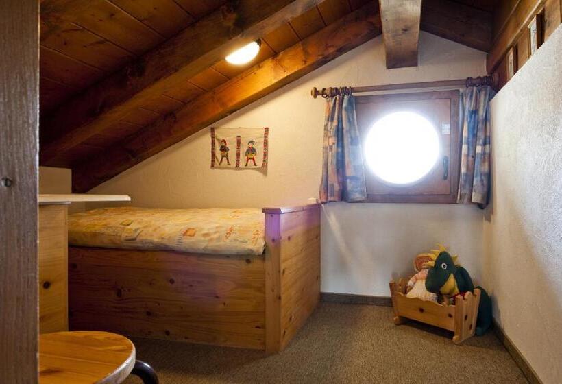 带阳台套房, Chesa Grischa