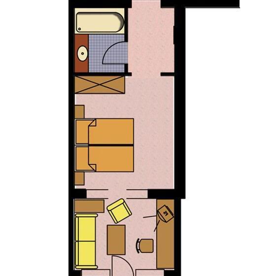 Classic room with balcony, Inntaler Hof