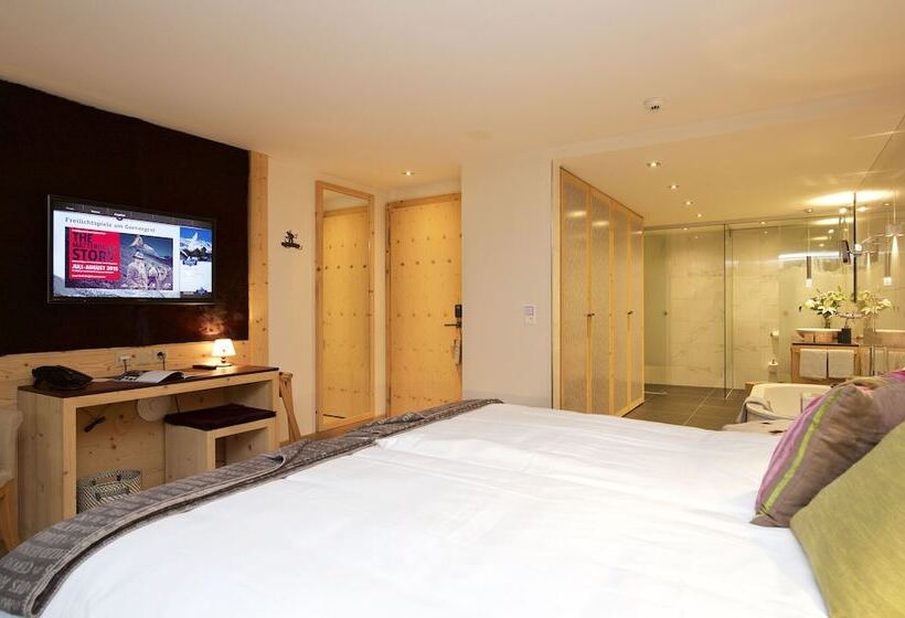 テラス付きスタンダードルーム, Matterhorn Lodge Boutique Hotel & Apartments