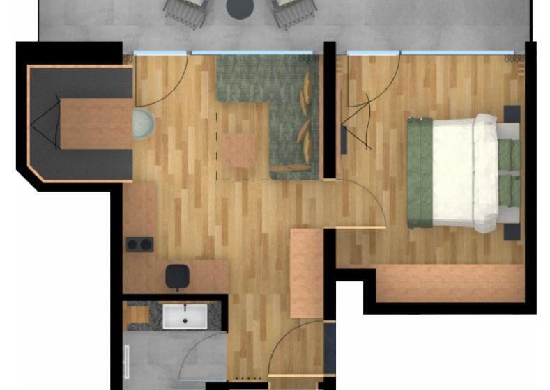 Апартаменты Superior 1 Спальня, Pachmair 1453 Apart Resort   Opening 2025