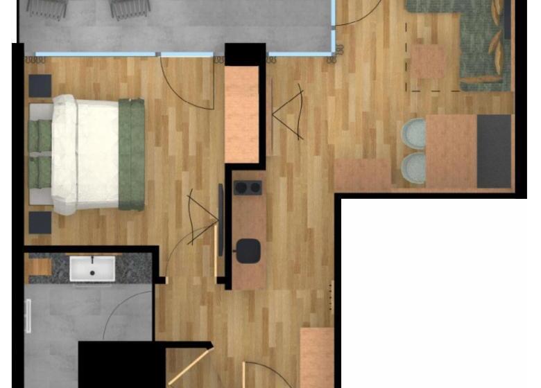 Апартаменты Superior 1 Спальня, Pachmair 1453 Apart Resort   Opening 2025