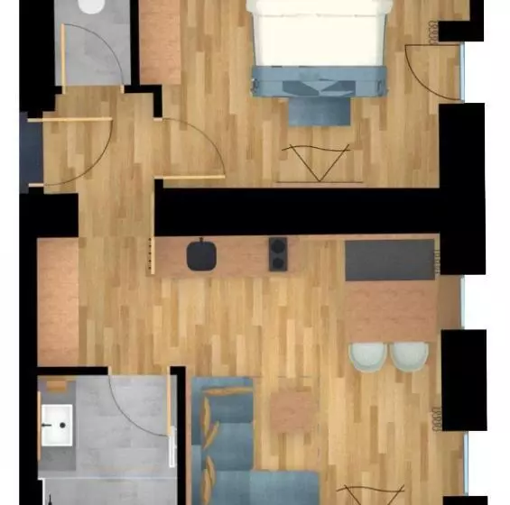 1ベッドルームアパートメント, Pachmair 1453 Apart Resort Opening 2025