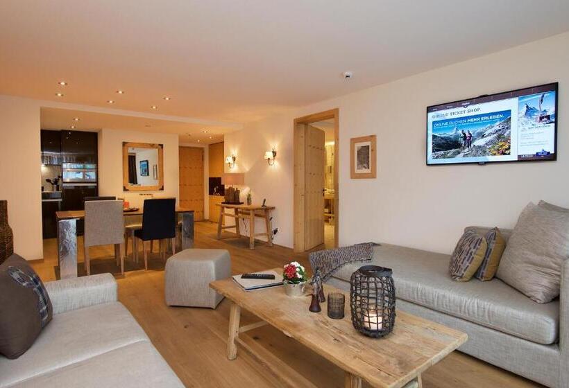 景色の見える一ベッドルームアパートメント, Matterhorn Lodge Boutique Hotel & Apartments