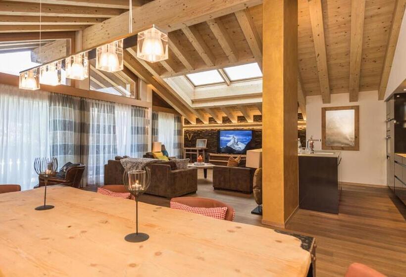 １ベッドルームペントハウスアパート, Matterhorn Lodge Boutique Hotel & Apartments