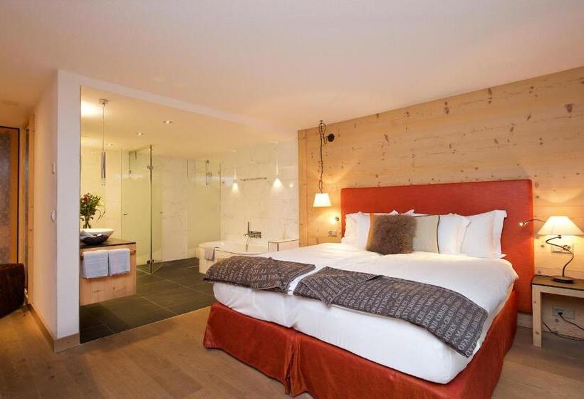 テラス付きスタンダードルーム, Matterhorn Lodge Boutique Hotel & Apartments