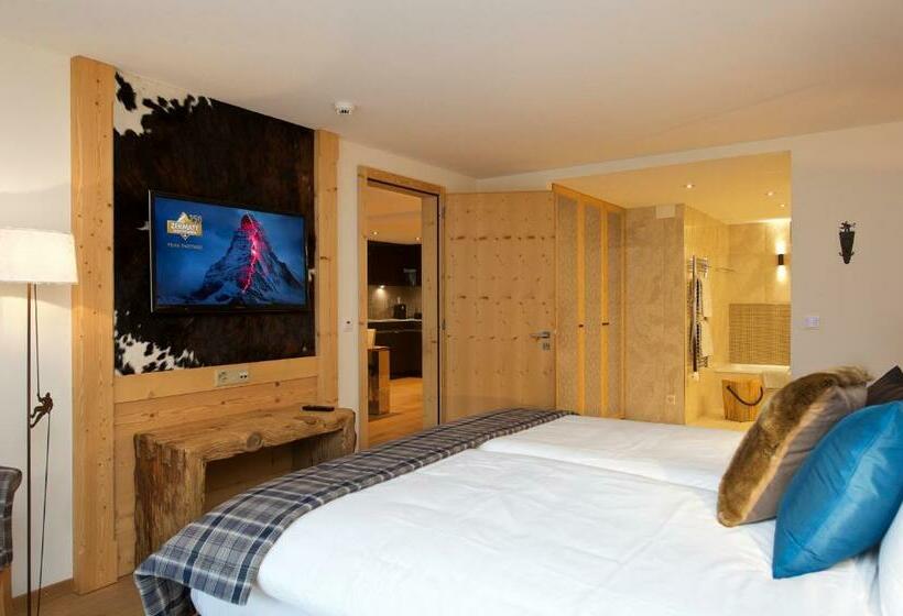 景色の見える一ベッドルームアパートメント, Matterhorn Lodge Boutique Hotel & Apartments