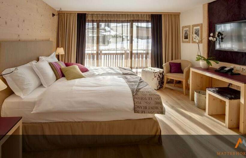 テラス付きスタンダードルーム, Matterhorn Lodge Boutique Hotel & Apartments