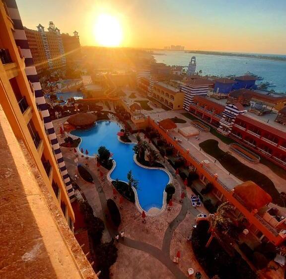 آپارتمان 1 خوابه با چشم‌انداز دریا, شاليه بورتو مارينا الساحل الشمالي