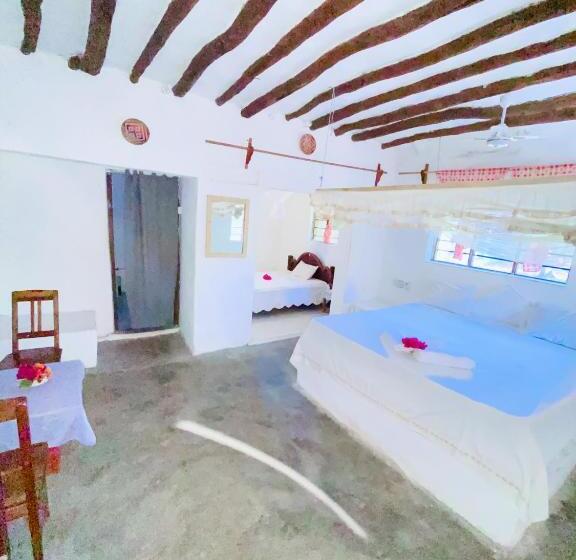 غرفة ديلوكس, Bwejuu Garden View Bungalows