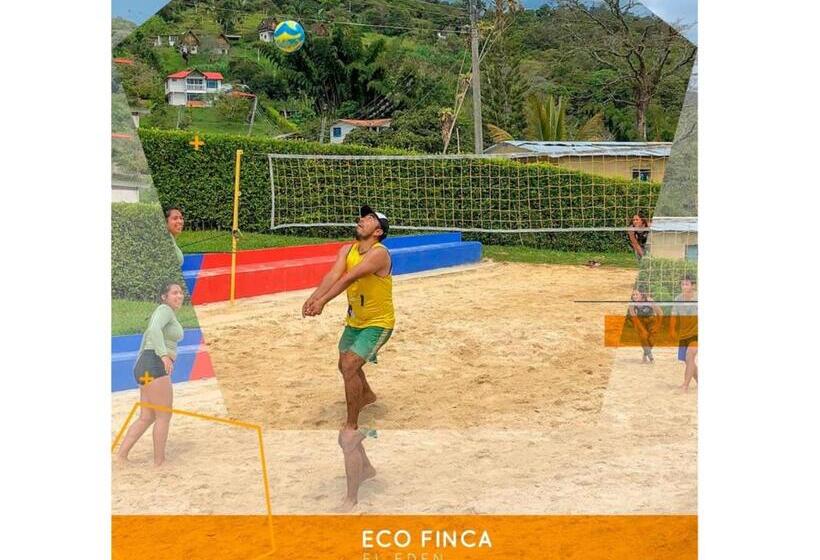 فيلا غرفة نوم واحدة مع مسبح, Ecofinca El Edén