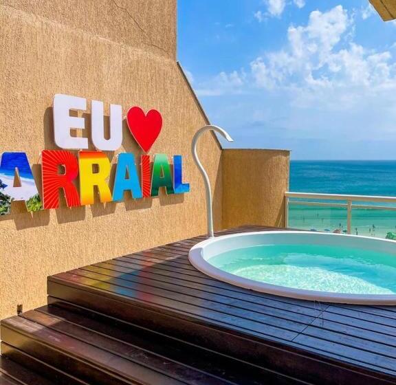 آپارتمان لوکس 1 خوابه, Cobertura Com Piscina Andrei Noriller Vista Mar