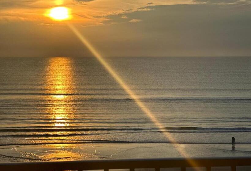 إستديو قياسى مزود بشرفة, Oceanfront Oasis