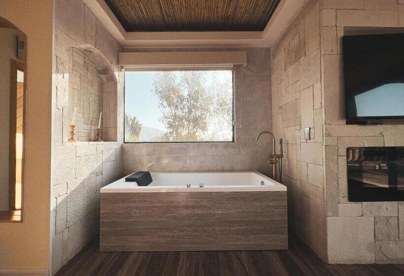 جناح ديلوكس سرير كينج, Penthouse At Hotel Boutique Valle De Guadalupe