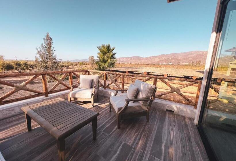 جناح ديلوكس سرير كينج, Penthouse At Hotel Boutique Valle De Guadalupe