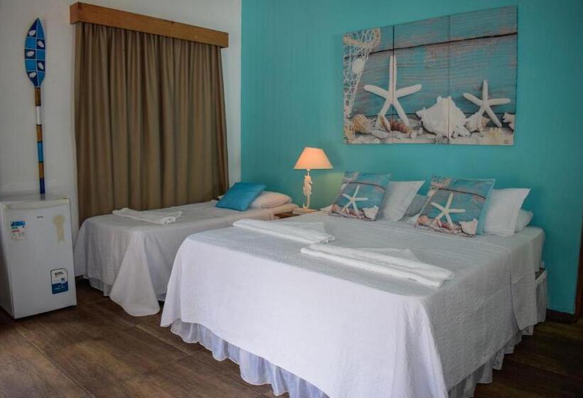 디럭스 4인 룸, Pousada Aloha Ubatuba