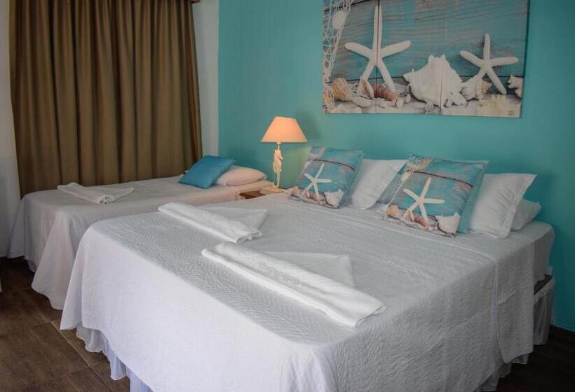 디럭스 4인 룸, Pousada Aloha Ubatuba