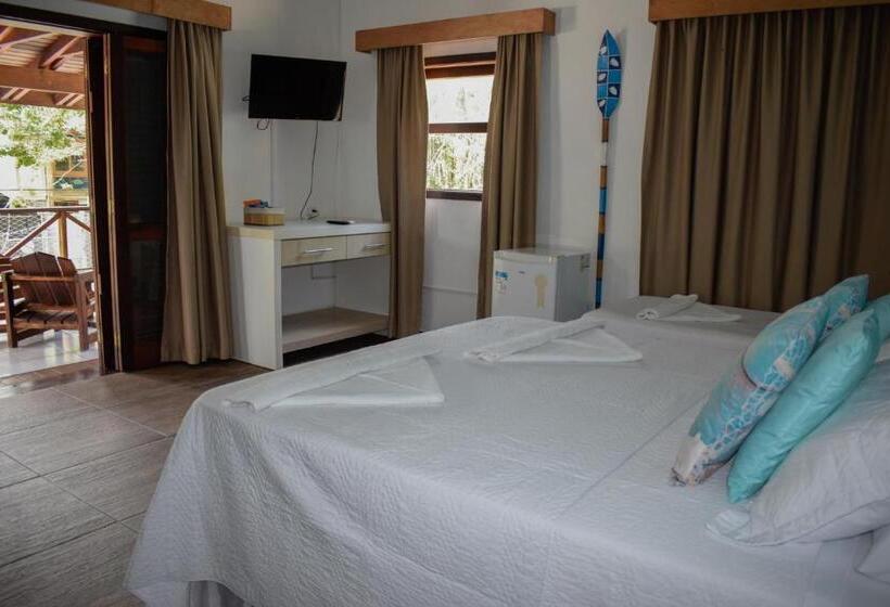 디럭스 4인 룸, Pousada Aloha Ubatuba