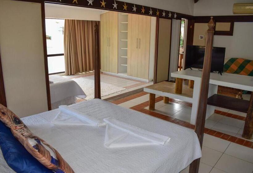 프리미엄 4인룸, Pousada Aloha Ubatuba