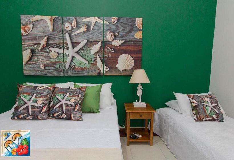 Трехместный Номер Комфорт, Pousada Aloha Ubatuba