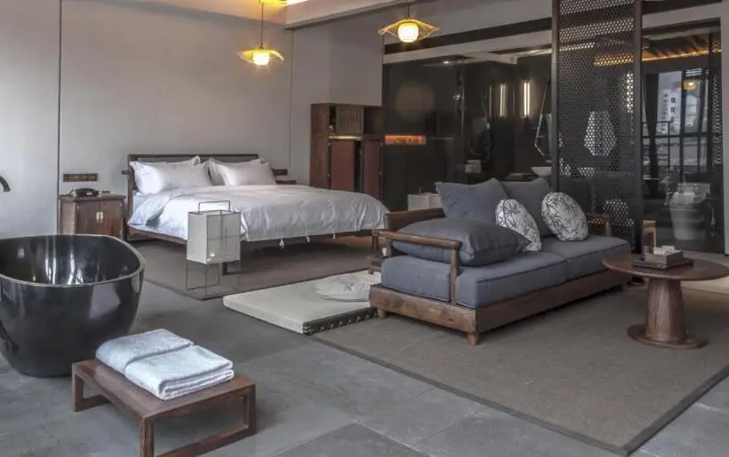 Deluxe-huone Parveke, Zhangjiajie Song Boutique B & B   Zhangjiajie National Forest Park Wulingyuan