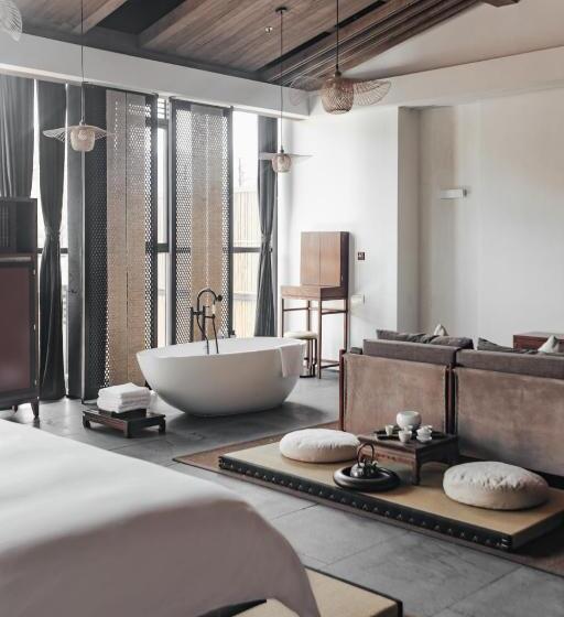 חדר דלוקס עם מרפסת, Zhangjiajie Song Boutique B & B   Zhangjiajie National Forest Park Wulingyuan