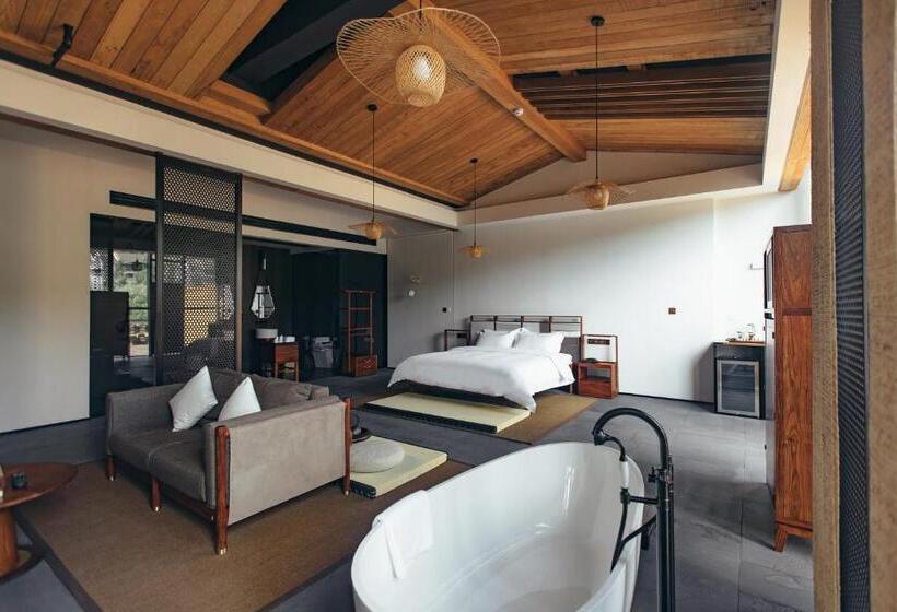 חדר דלוקס עם מרפסת, Zhangjiajie Song Boutique B & B   Zhangjiajie National Forest Park Wulingyuan