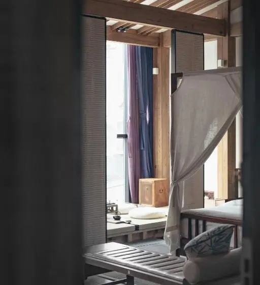 Deluxe-huone King-vuode, Zhangjiajie Song Boutique B & B   Zhangjiajie National Forest Park Wulingyuan