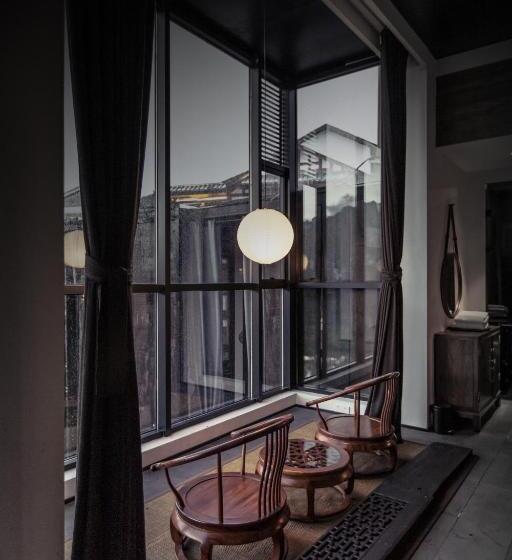 חדר סטנדרט עם מיטת קינג, Zhangjiajie Song Boutique B & B   Zhangjiajie National Forest Park Wulingyuan