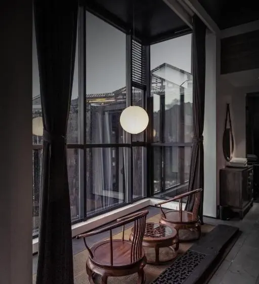 Standard-huone King-vuode, Zhangjiajie Song Boutique B & B   Zhangjiajie National Forest Park Wulingyuan