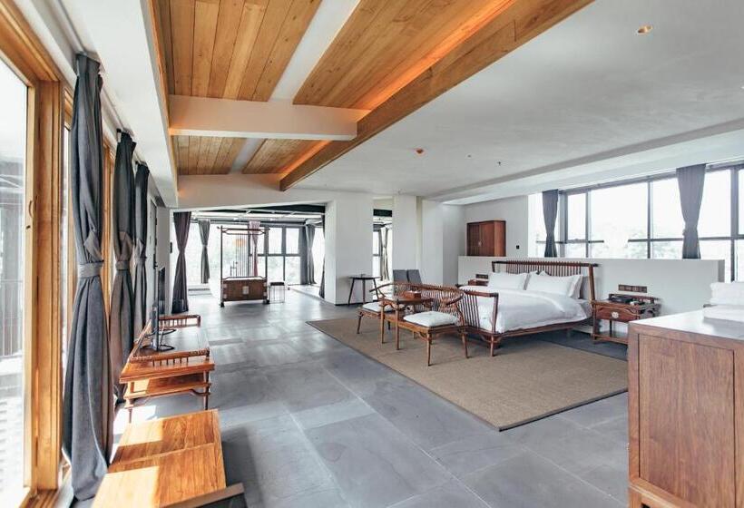 스탠다드 룸 킹사이즈 침대, Zhangjiajie Song Boutique B & B   Zhangjiajie National Forest Park Wulingyuan