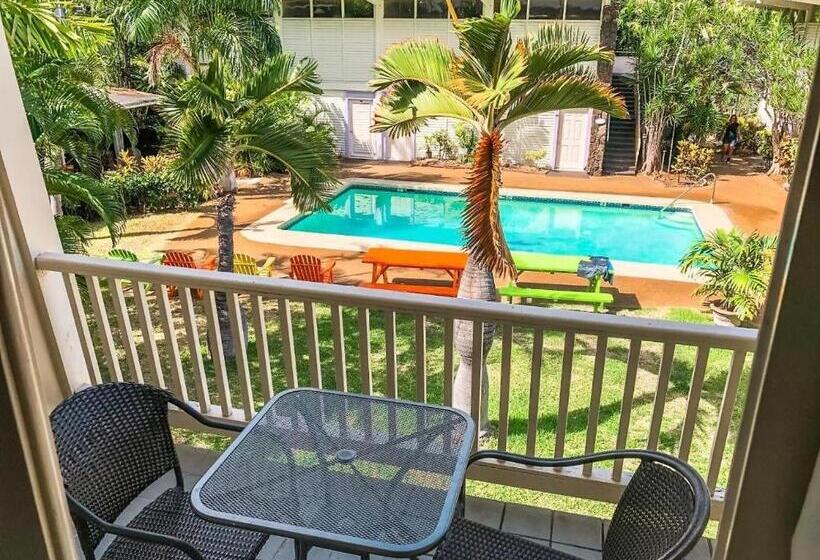 اتاق استاندارد با بالکن, By The Beach Waikiki Heritage Hotel Honalulu