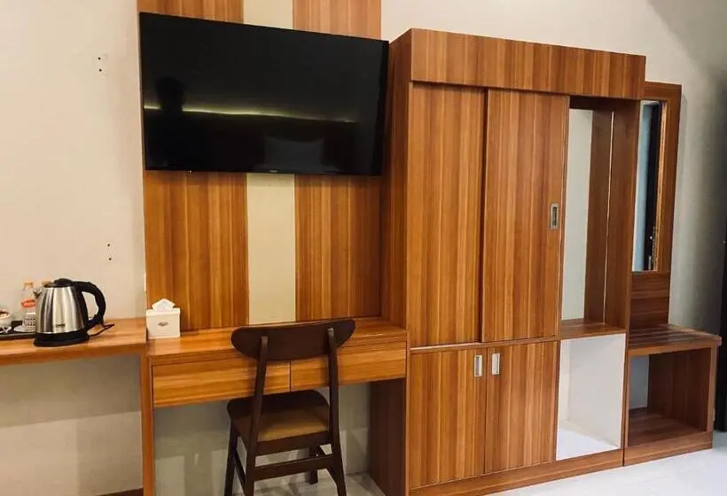 Habitació Estàndard Vista Jardí, Genio Syariah Hotel Solo