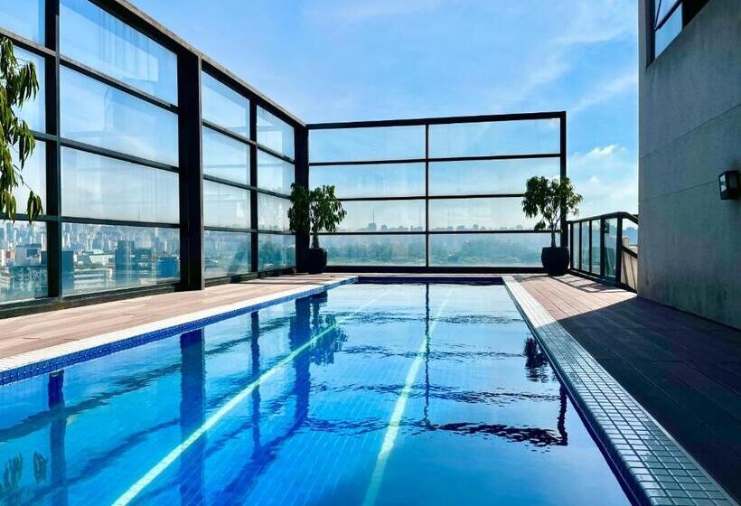 1 Yatak Odalı İki Katlı Daire, Flat Duplex Com Serviço De Camareira E Enxoval Completo   Ao Lado Do Parque Ibirapuera