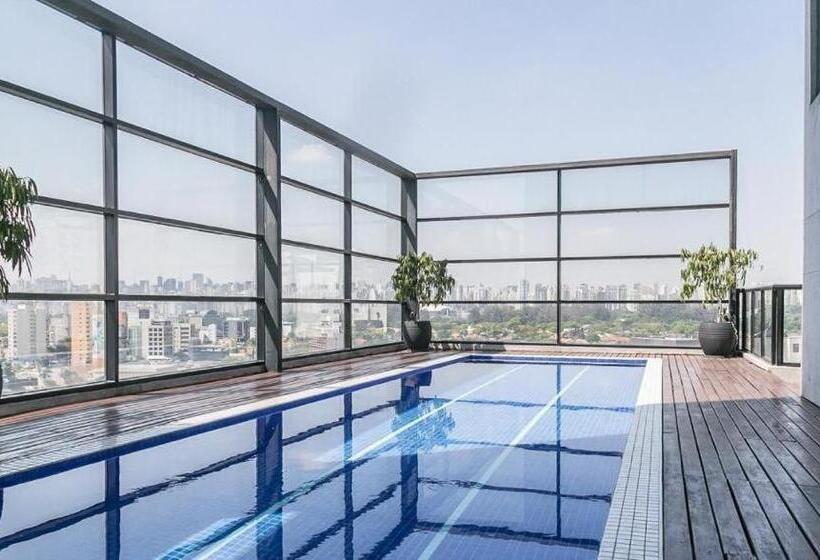 1 Yatak Odalı İki Katlı Daire, Flat Duplex Com Serviço De Camareira E Enxoval Completo   Ao Lado Do Parque Ibirapuera