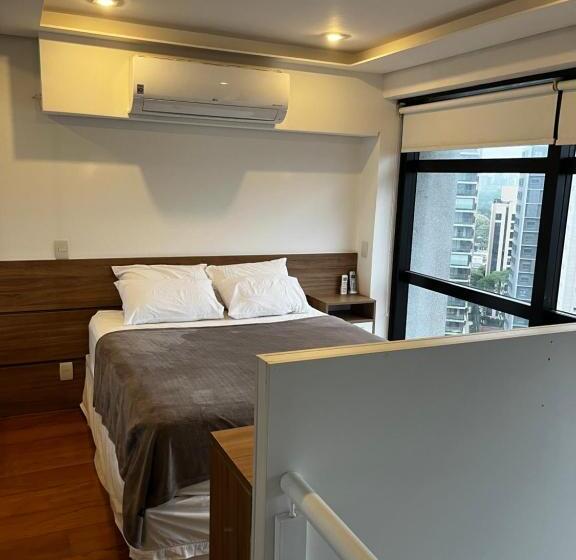 آپارتمان دوبلکس 1 خوابه, Flat Duplex Com Serviço De Camareira E Enxoval Completo   Ao Lado Do Parque Ibirapuera