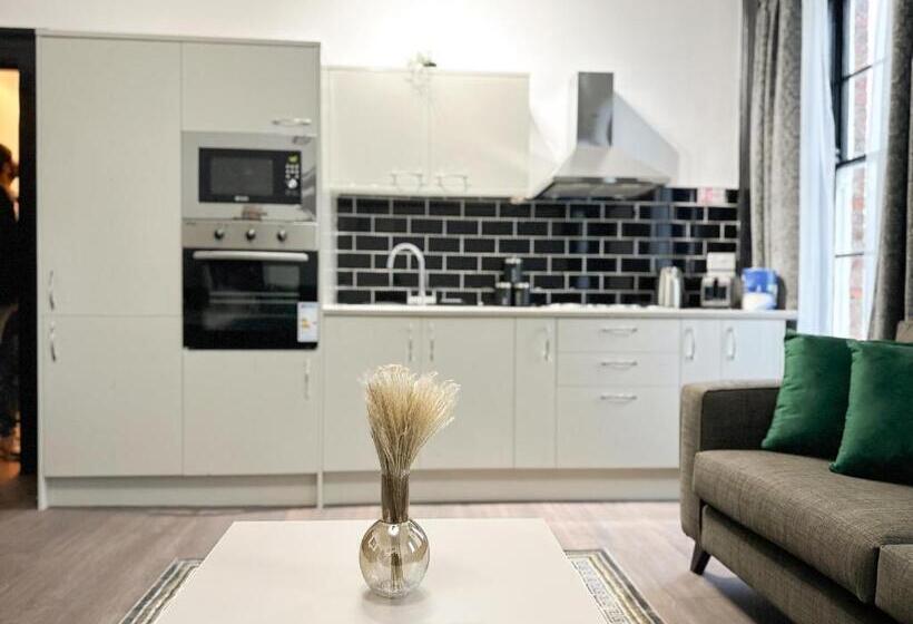 带1个卧室的豪华公寓, Mulberry Aparthotel Newcastle Gateshead