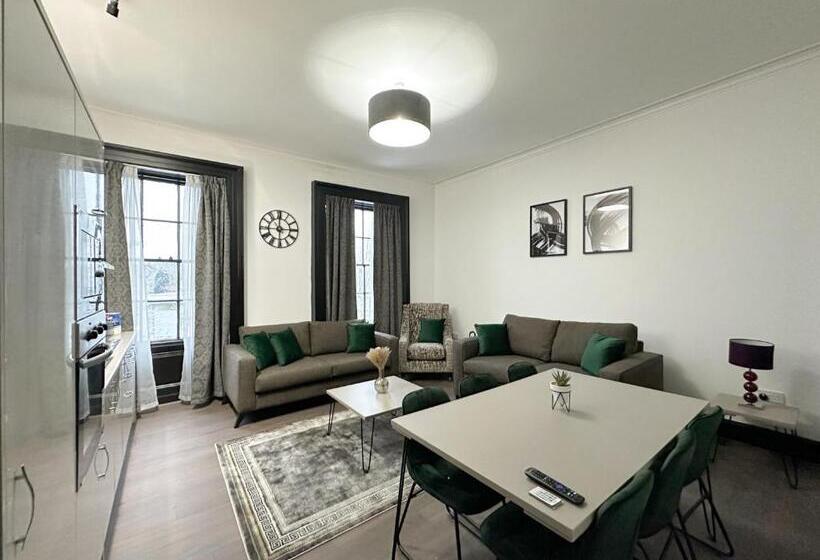 带1个卧室的豪华公寓, Mulberry Aparthotel Newcastle Gateshead