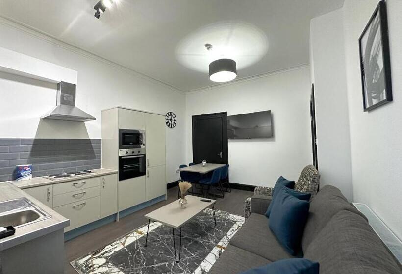 Апартаменты 2 Спальни, Mulberry Aparthotel Newcastle Gateshead