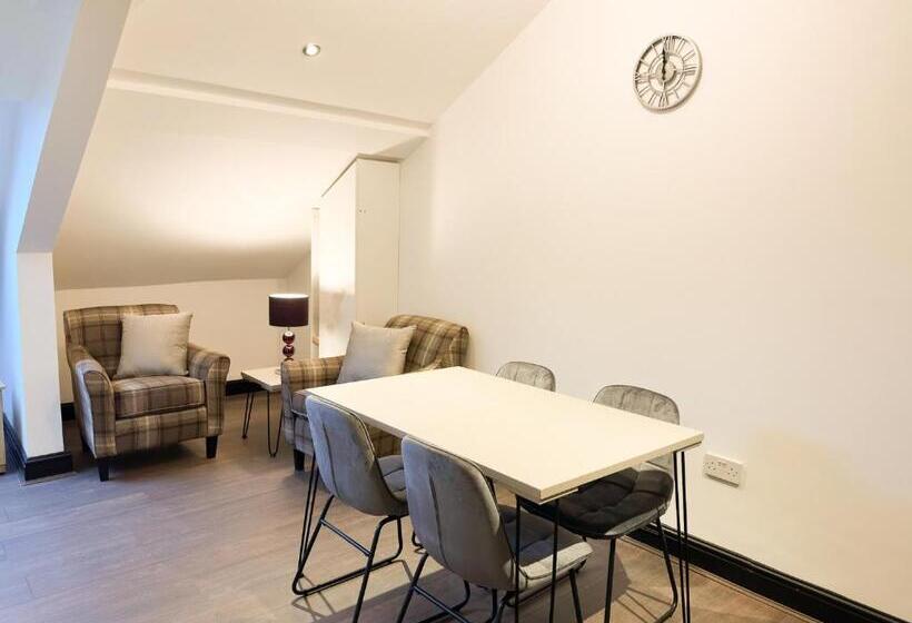 带1个卧室的带阳台的公寓, Mulberry Aparthotel Newcastle Gateshead